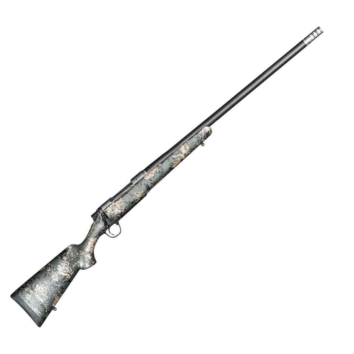 Christensen Arms Ridgeline FFT 300 Winchester Magnum Natural Stainless/Green Bolt Action Rifle - 22in - Camo Christensen Arms Ridgeline FFT 300 Winchester Magnum Natural Stainless/Green Bolt Action Rifle - 22in - Camo
