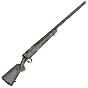Christensen Arms Ridgeline Green w/ Black/Tan Webbing Bolt Action Rifle - 243 Winchester - 20in