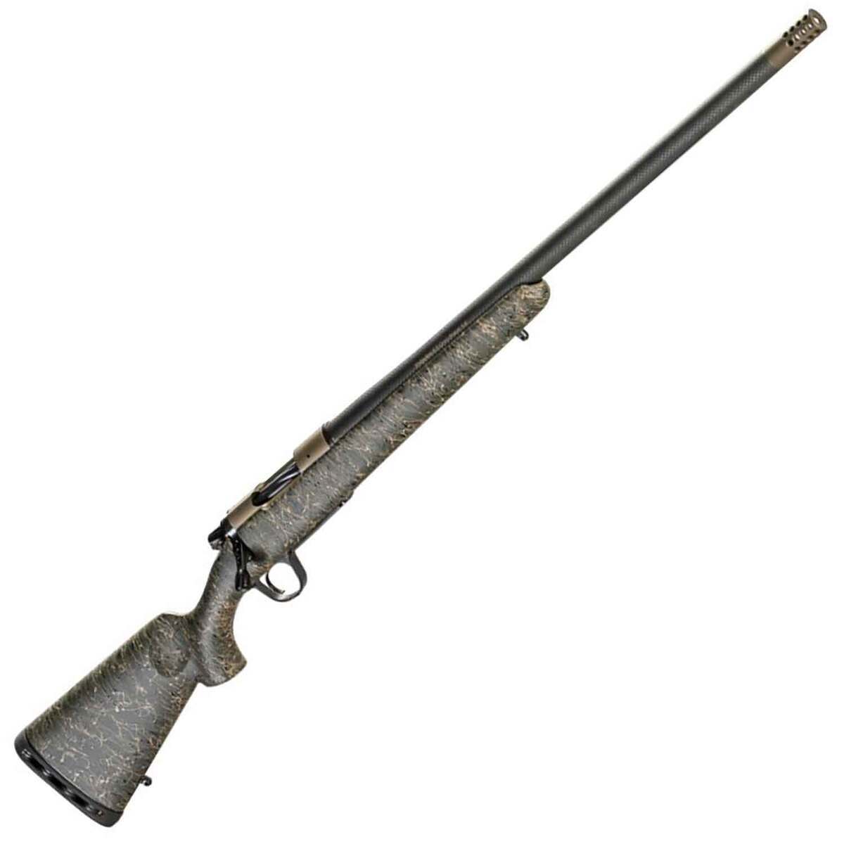 Christensen Arms Ridgeline Green w/ Black/Tan Webbing Bolt Action Rifle - 243 Winchester - 20in - Green Christensen Arms Ridgeline Green w/ Black/Tan Webbing Bolt Action Rifle - 243 Winchester - 20in - Green