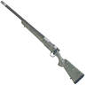 Christensen Arms Ridgeline Natural Stainless Left Hand Bolt Action Rifle - 243 Winchester - 24in - Green with Black and Tan Webbing