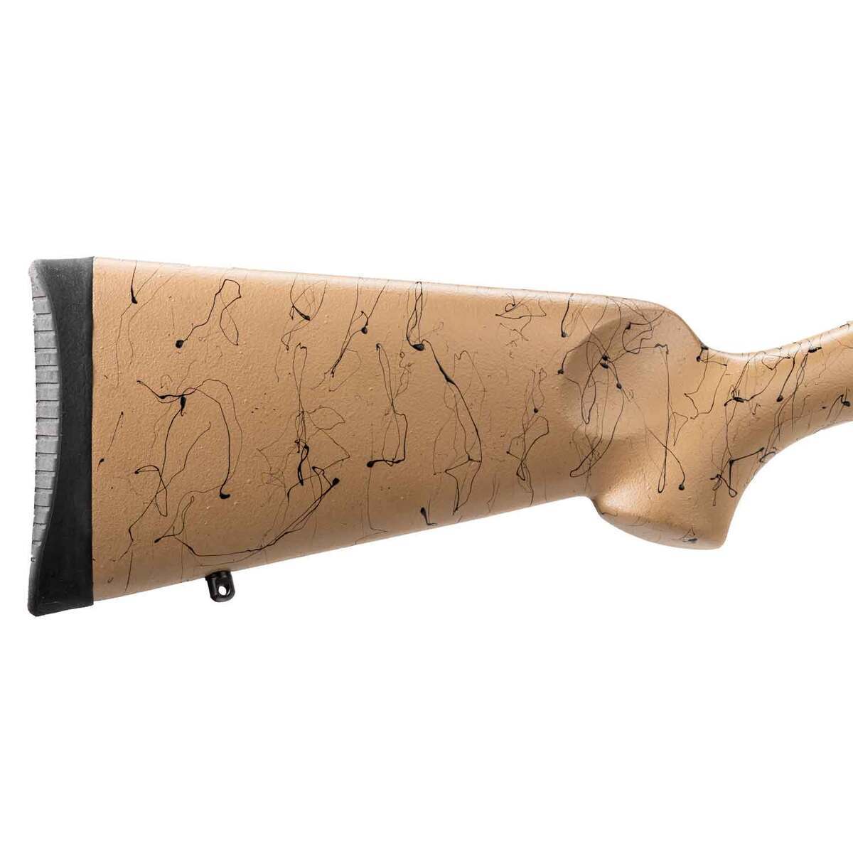 Christensen Arms Ridgeline Scout Black Nitride Bolt Action Rifle - 6.5 Creedmoor - 16in - Tan Stock with Black Webbing Christensen Arms Ridgeline Scout Black Nitride Bolt Action Rifle - 6.5 Creedmoor - 16in - Tan Stock with Black Webbing