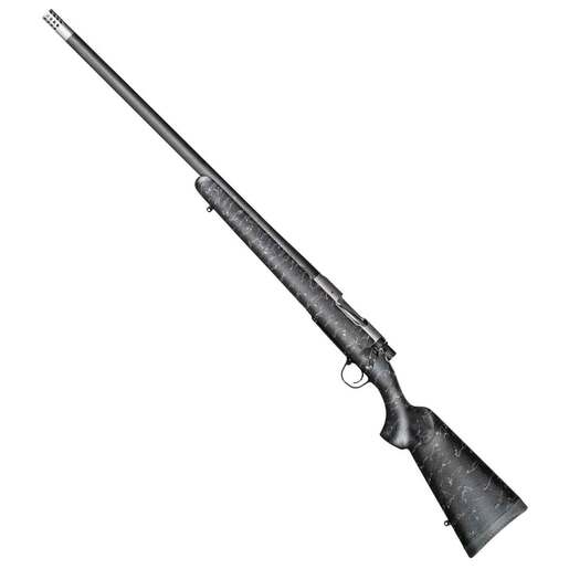 Christensen Arms Ridgeline Stainless Left Hand Bolt Action Rifle - 300 PRC - 26in - Black with Gray Webbing image