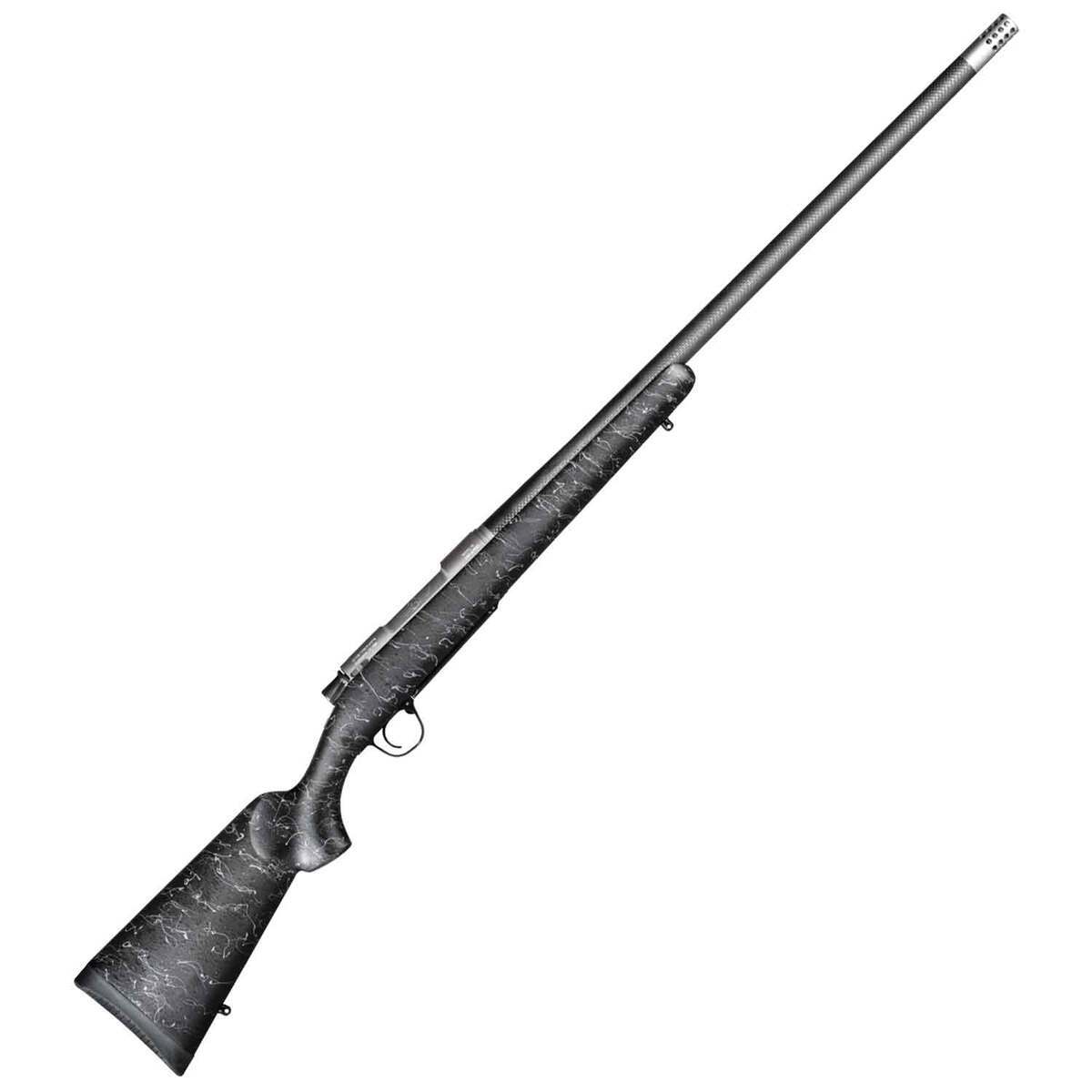 Christensen Arms Ridgeline Stainless Left Hand Bolt Action Rifle - 308 Winchester - 24in - Black With Gray Webbing Christensen Arms Ridgeline Stainless Left Hand Bolt Action Rifle - 308 Winchester - 24in - Black With Gray Webbing