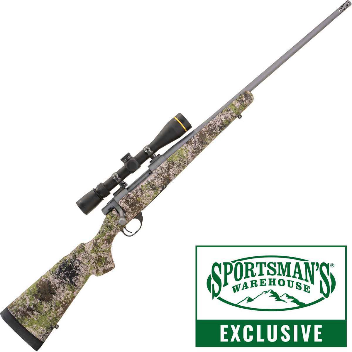 Christensen Arms Ridgeline Stainless/Carbon Fiber Bolt Action Rifle - 270 WSM (Winchester Short Mag) - Black w/Gray Webbing Christensen Arms Ridgeline Stainless/Carbon Fiber Bolt Action Rifle - 270 WSM (Winchester Short Mag) - Black w/Gray Webbing