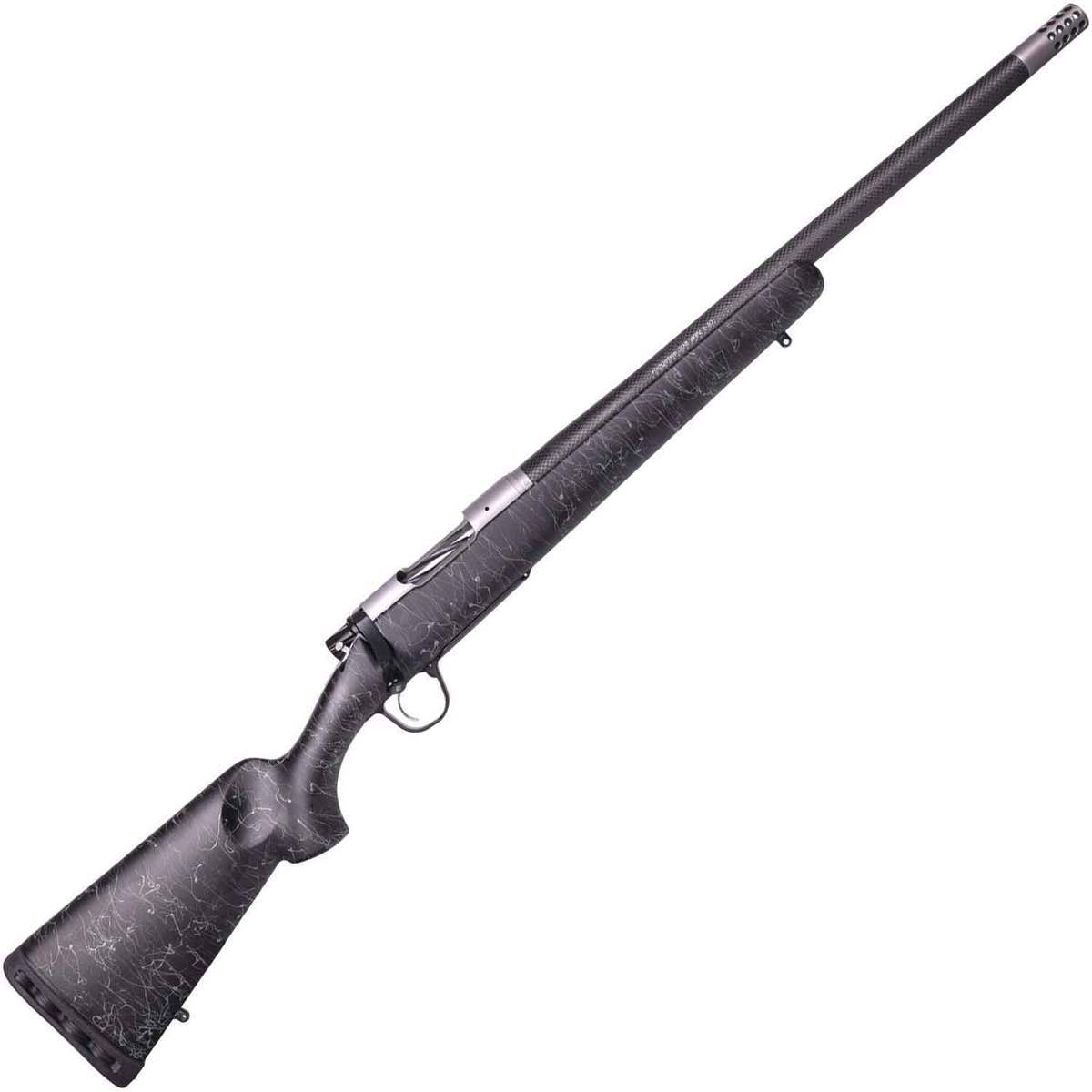 Christensen Arms Ridgeline Stainless/Carbon Fiber Bolt Action Rifle - 30-06 Springfield - Black w/Gray Webbing Christensen Arms Ridgeline Stainless/Carbon Fiber Bolt Action Rifle - 30-06 Springfield - Black w/Gray Webbing