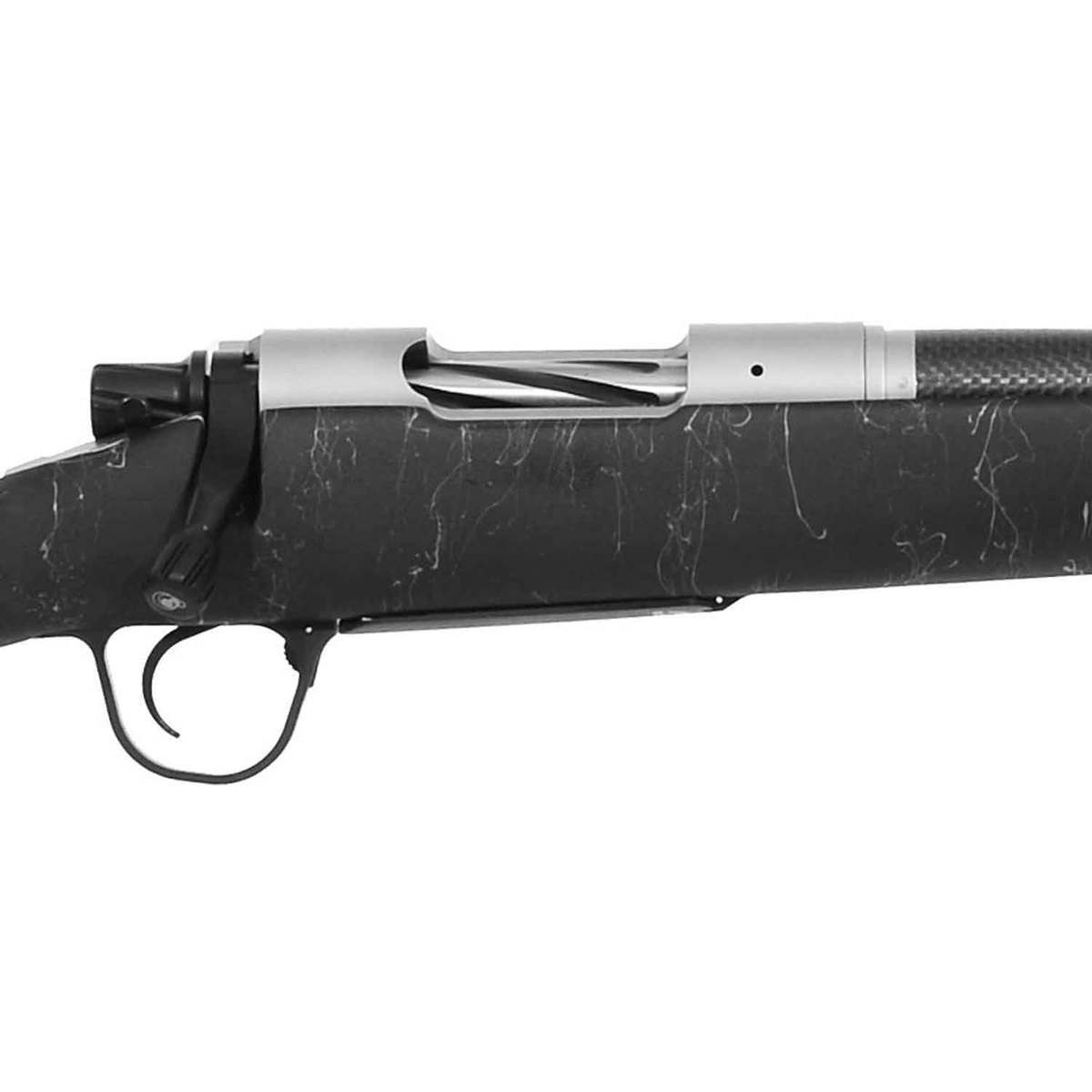 Christensen Arms Ridgeline Stainless/Carbon Fiber Bolt Action Rifle - 308 Winchester - Black w/Gray Webbing Christensen Arms Ridgeline Stainless/Carbon Fiber Bolt Action Rifle - 308 Winchester - Black w/Gray Webbing