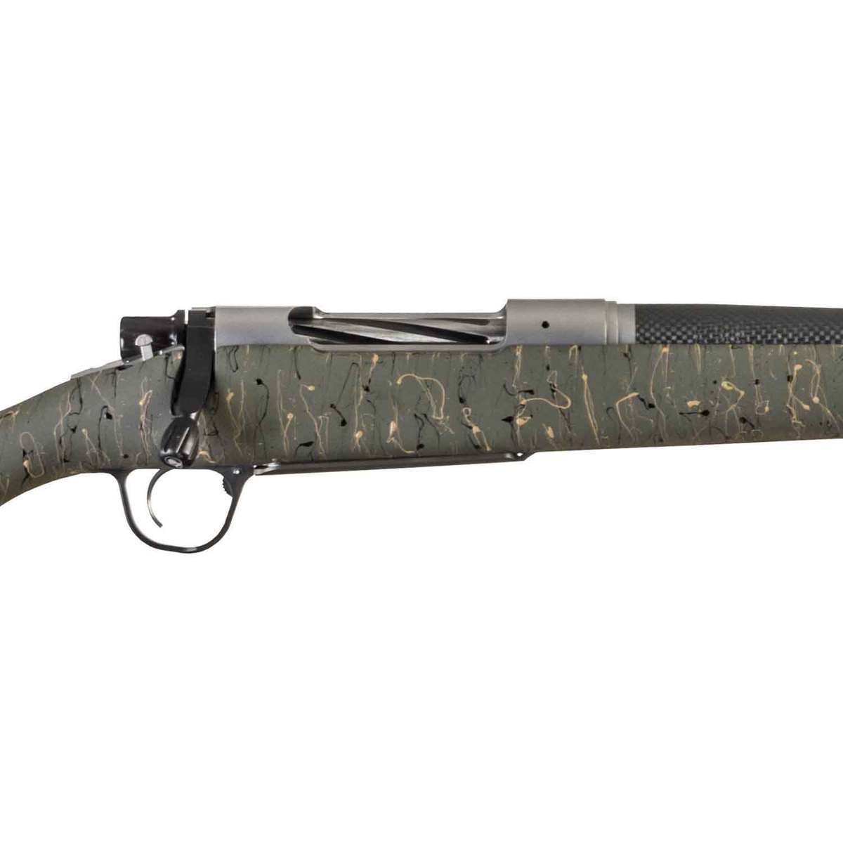 Christensen Arms Ridgeline Stainless/Green Bolt Action Rifle 270 Winchester - Green With Black/Tan Webbing Christensen Arms Ridgeline Stainless/Green Bolt Action Rifle 270 Winchester - Green With Black/Tan Webbing