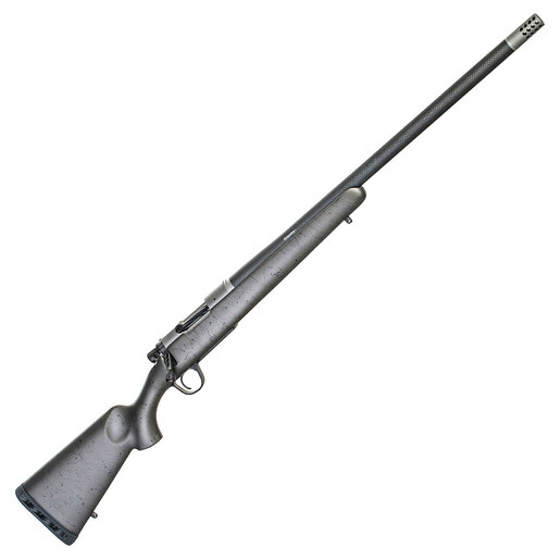 Christensen Arms Ridgeline Titanium Metallic Gray Bolt Action Rifle - 6.5 Creedmoor - 22in - Metallic Gray With Black Webbing image