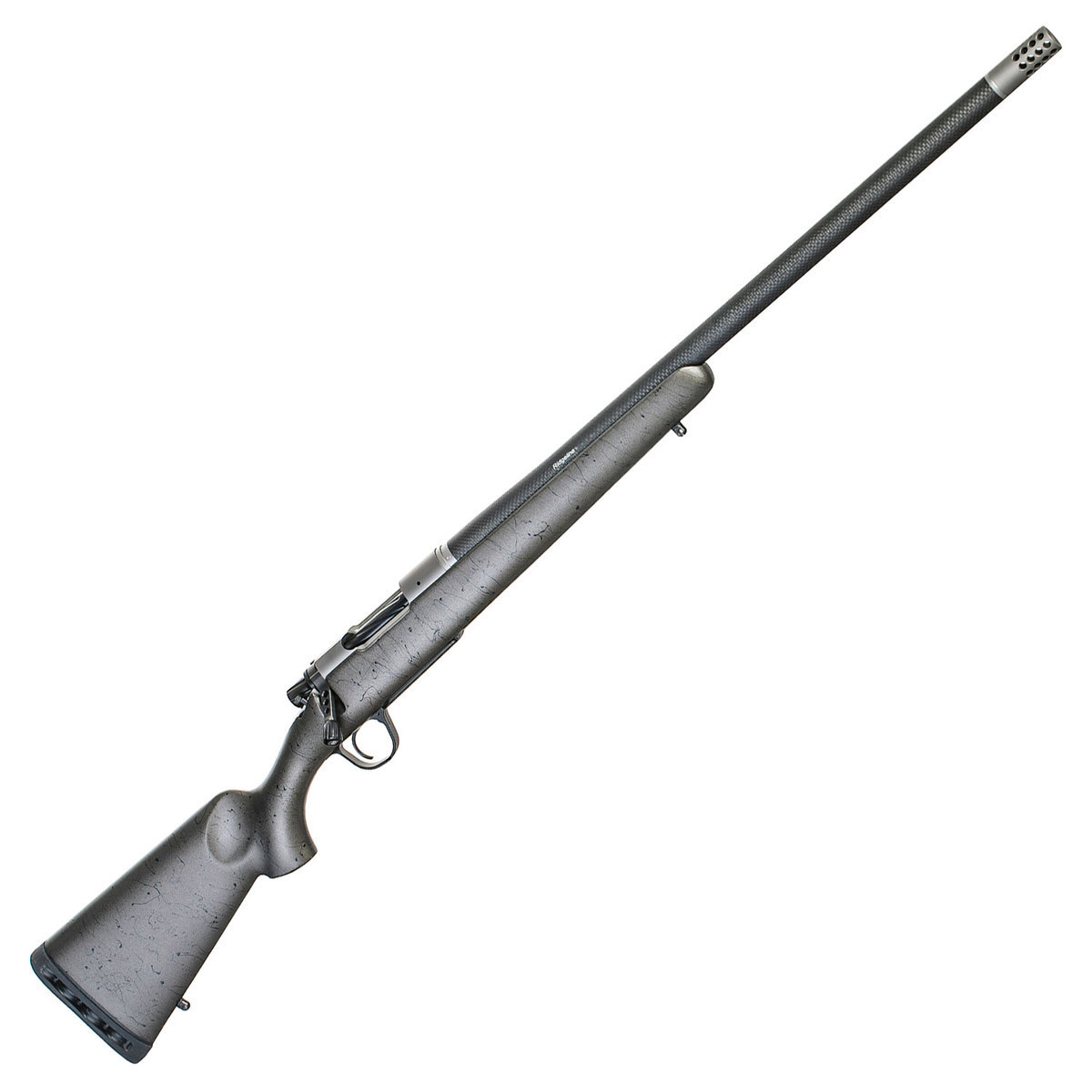 Christensen Arms Ridgeline Titanium Metallic Gray Bolt Action Rifle - 6.5 PRC - 22in - Metallic Gray With Black Webbing Christensen Arms Ridgeline Titanium Metallic Gray Bolt Action Rifle - 6.5 PRC - 22in - Metallic Gray With Black Webbing