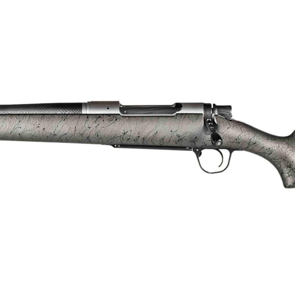 Christensen Arms Ridgeline Titanium Natural Titanium Left Hand Bolt Action Rifle - 7mm Remington Magnum - 24in - Metallic Gray with Black Webbing Christensen Arms Ridgeline Titanium Natural Titanium Left Hand Bolt Action Rifle - 7mm Remington Magnum - 24in - Metallic Gray with Black Webbing