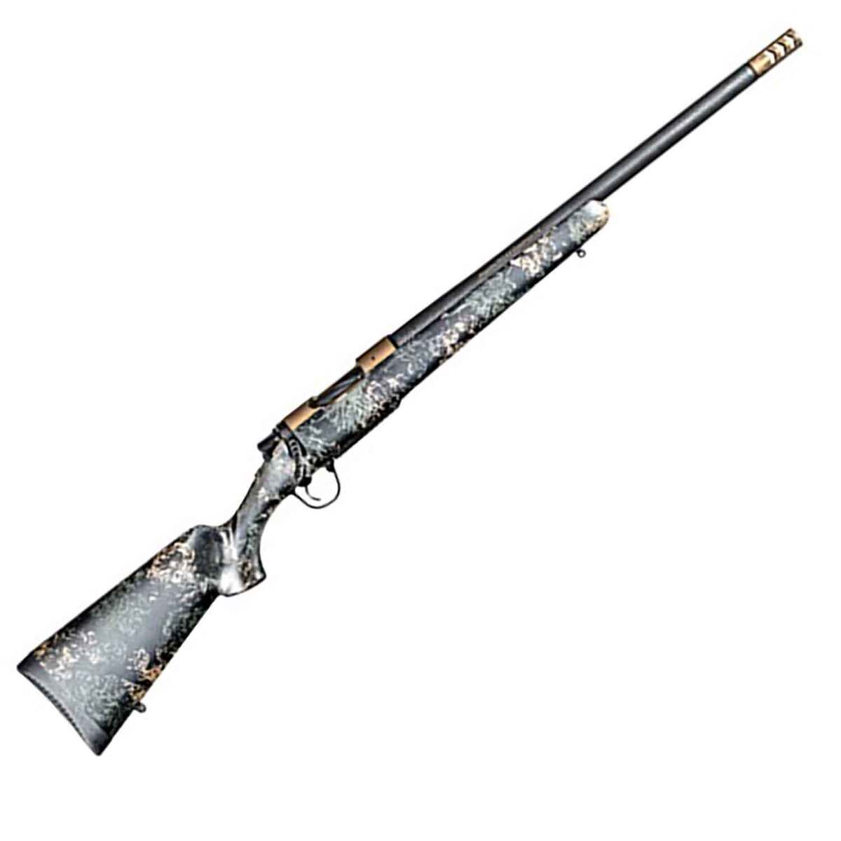 Christensen Arms Ridgeline 6.8mm Western Carbon w/ Green and Tan Accents Bolt Action Rifle - 20in - Green Christensen Arms Ridgeline 6.8mm Western Carbon w/ Green and Tan Accents Bolt Action Rifle - 20in - Green