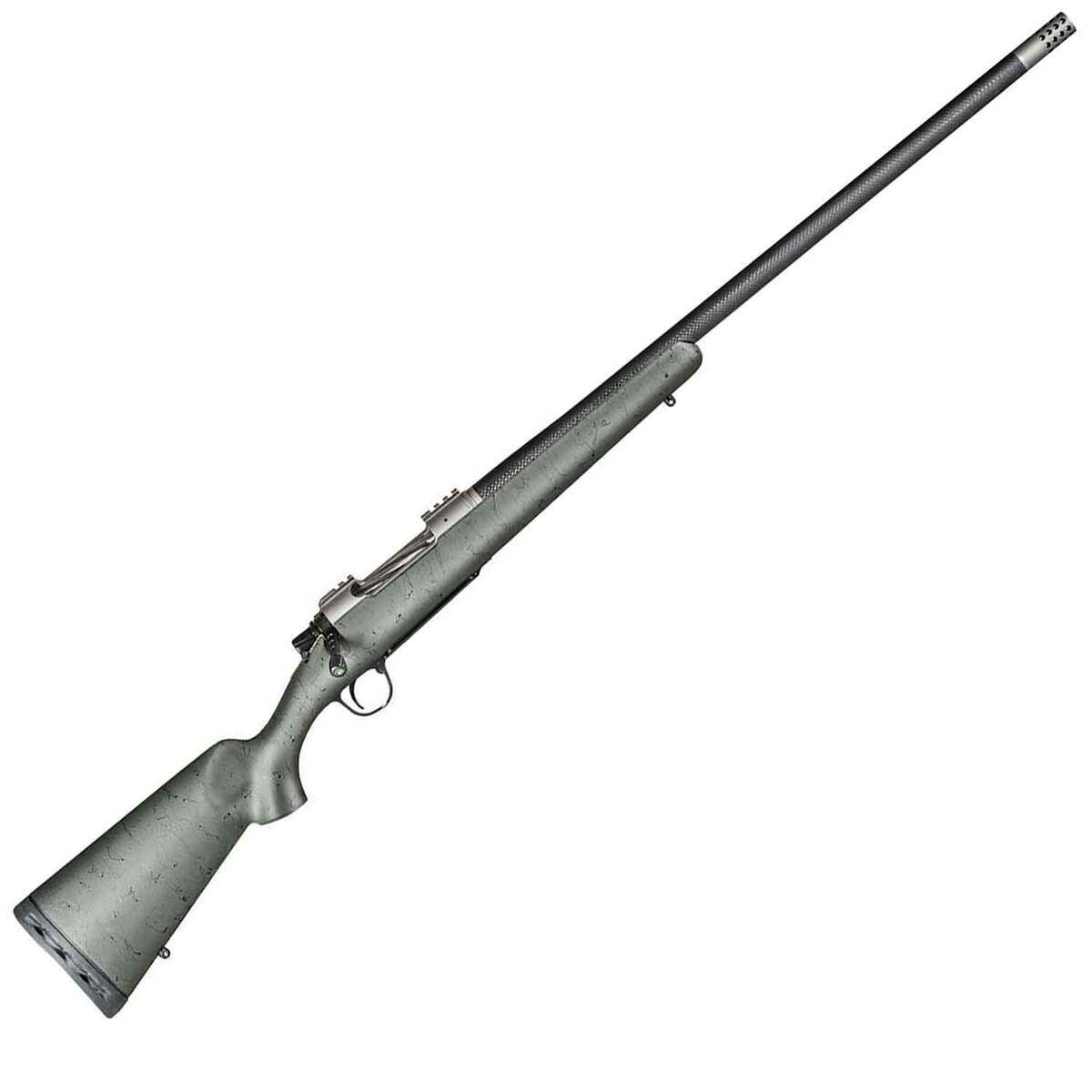 Christensen Arms Summit TI Green w/ Black Webbing Bolt Action Rifle - 300 PRC - 26in - Green Christensen Arms Summit TI Green w/ Black Webbing Bolt Action Rifle - 300 PRC - 26in - Green
