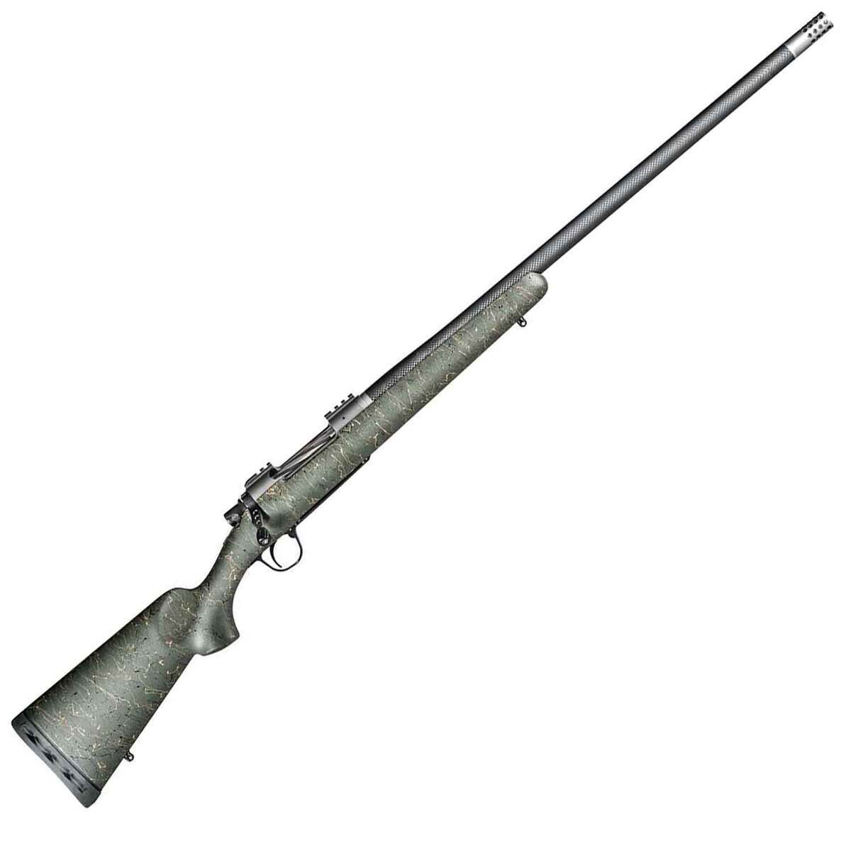 Christensen Arms Summit TI Green w/ Black/Tan Webbing Bolt Action Rifle - 300 PRC - 26in - Green Christensen Arms Summit TI Green w/ Black/Tan Webbing Bolt Action Rifle - 300 PRC - 26in - Green