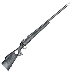Christensen Arms Summit TI Natural Titanium Black w/ Gray Webbing Bolt Action Rifle - 6.5 Creedmoor - 24in