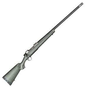 Christensen Arms Summit TI Natural Titanium Green w/ Black Webbing Bolt Action Rifle - 300 Winchester Magnum
