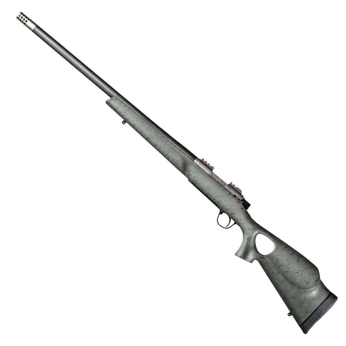 Christensen Arms Summit TI Natural Titanium Green w/ Black Webbing Bolt Action Rifle - 6.5 Creedmoor - 24in - Green Christensen Arms Summit TI Natural Titanium Green w/ Black Webbing Bolt Action Rifle - 6.5 Creedmoor - 24in - Green