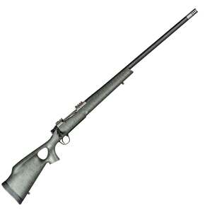 Christensen Arms Summit TI Natural Titanium Green w/ Black Webbing Bolt Action Rifle - 7mm Remington Magnum - 26in