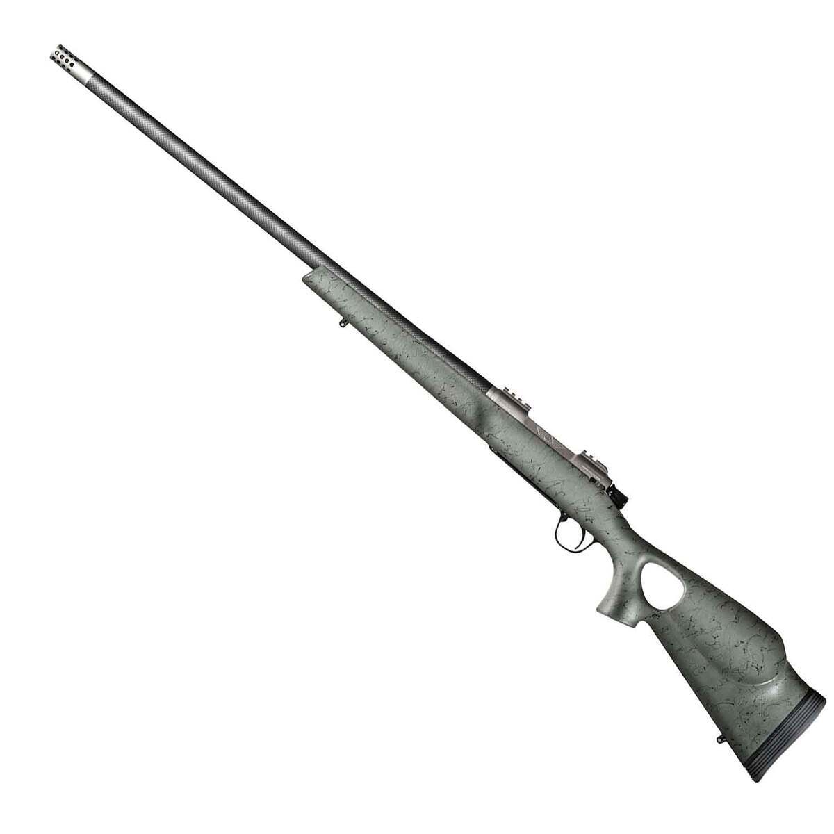 Christensen Arms Summit TI Natural Titanium Green w/ Black Webbing Bolt Action Rifle - 7mm Remington Magnum - 26in - Green Christensen Arms Summit TI Natural Titanium Green w/ Black Webbing Bolt Action Rifle - 7mm Remington Magnum - 26in - Green