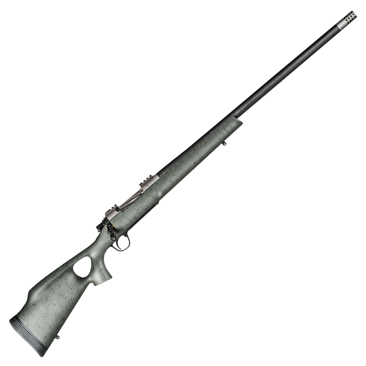 Christensen Arms Summit TI Stainless/Green Bolt Action Rifle - 28 Nosler - 26in - Green Christensen Arms Summit TI Stainless/Green Bolt Action Rifle - 28 Nosler - 26in - Green
