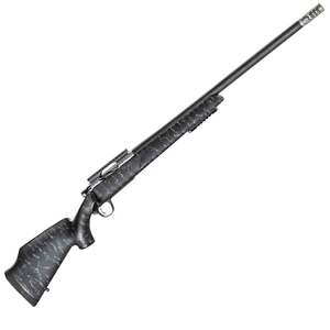 Christensen Arms Traverse Black w/ Gray Webbing Bolt Action Rifle -  375 H&H Magnum - 22in