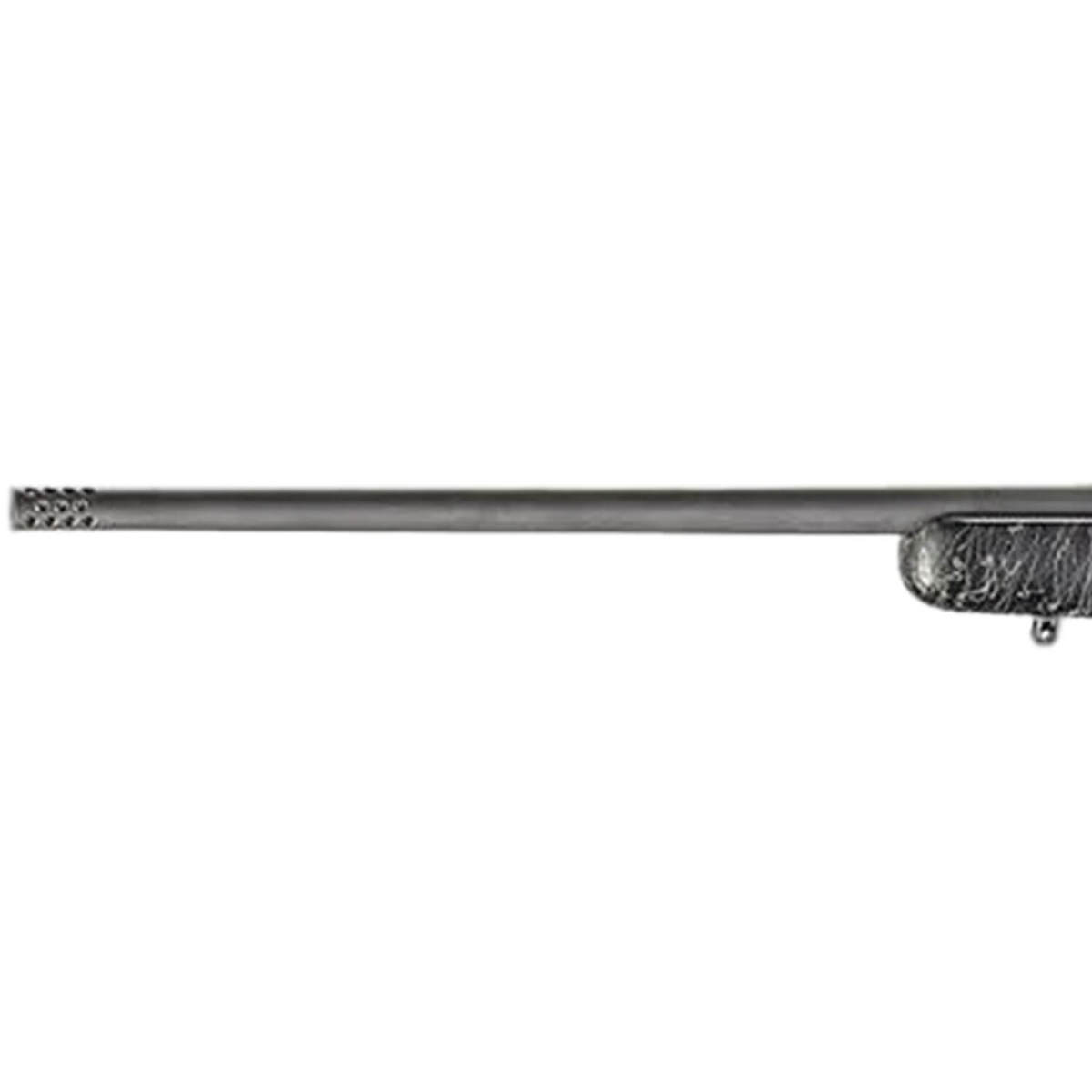 Christensen Arms Mesa Left Hand Tungsten Cerakote/Black With Gray Webbing Bolt Action Rifle - 6.5 PRC - 24in - Black/Gray Christensen Arms Mesa Left Hand Tungsten Cerakote/Black With Gray Webbing Bolt Action Rifle - 6.5 PRC - 24in - Black/Gray