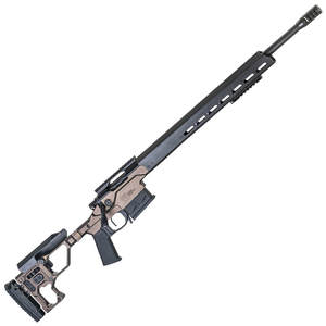 Christensen Arms MPR Black/Brown Bolt Action Rifle - 338 Lapua Magnum - 27in