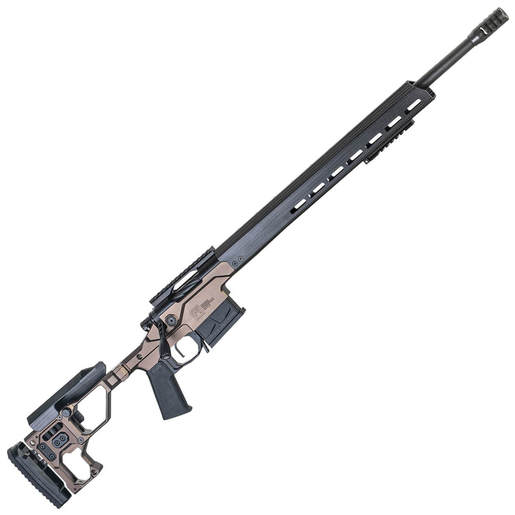 Christensen Arms MPR Black/Brown Bolt Action Rifle - 338 Lapua Magnum - 27in - Brown/Black image