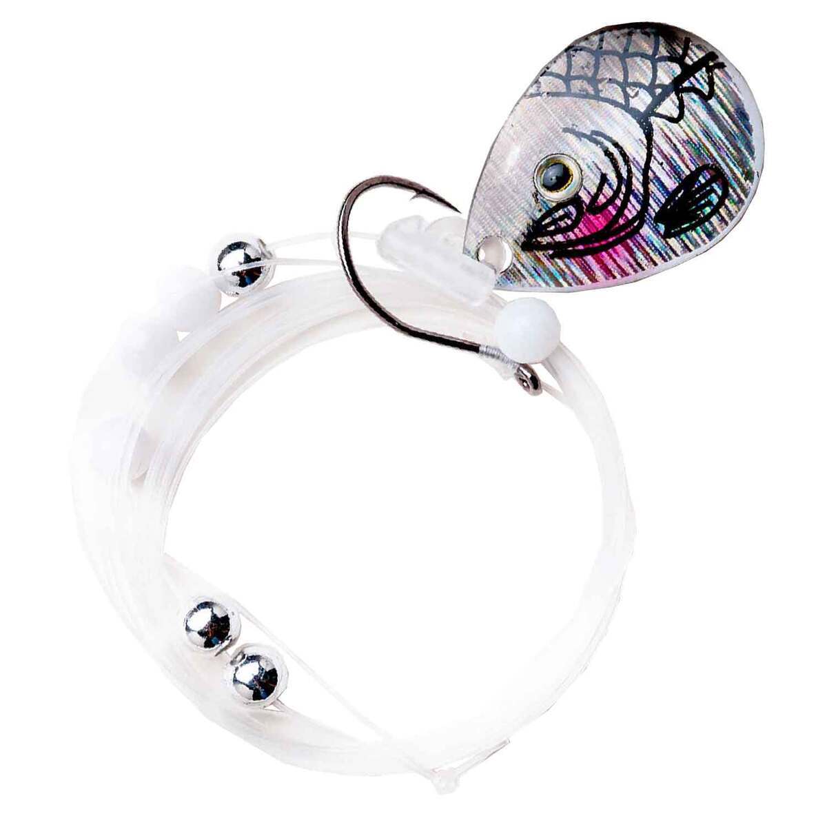 Live Shiner Rig Chubbs Lures Walleye Rig - 2 Hook, Silver Shiner | Sportsman's Warehouse