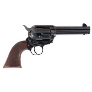 Cimarron Evil Roy 45 (Long) Colt 4.75in Case Hardened Blued Revolver - 6 Rounds