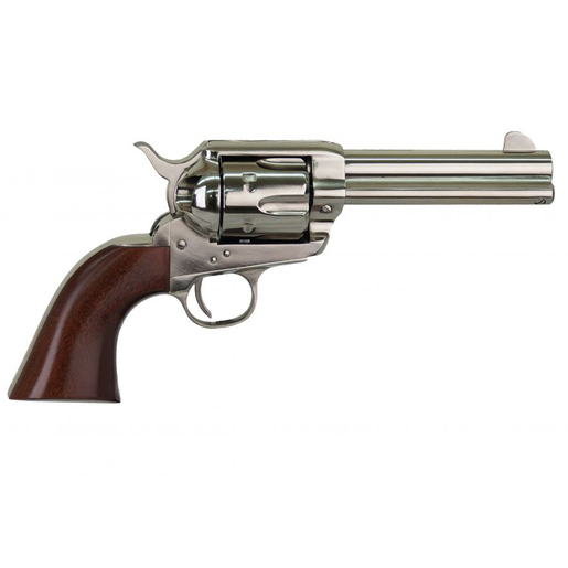Cimarron Pistolero 45 (Long) Colt 4.75in Nickel Revolver - 6 Rounds image
