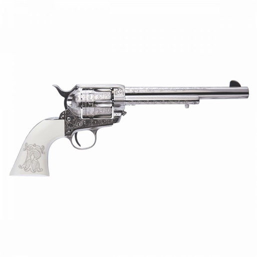 Cimarron Teddy Roosevelt Laser Engraved Frontier Revolver image