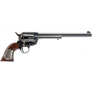 Cimarron Wyatt Earp Frontier Buntline 45 (Long) Colt 10in Blued Revolver - 6 Rounds - California Compliant