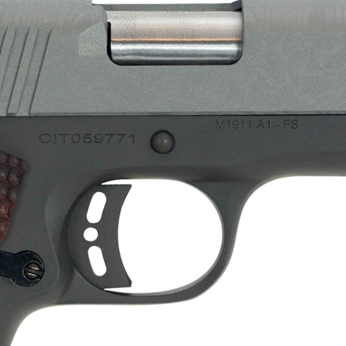 Citadel 1911 A1 Madagascar Damascus Wood Grip 45 Auto (ACP) 5in Cerakote Pistol - 8+1 Rounds Citadel 1911 A1 Madagascar Damascus Wood Grip 45 Auto (ACP) 5in Cerakote Pistol - 8+1 Rounds