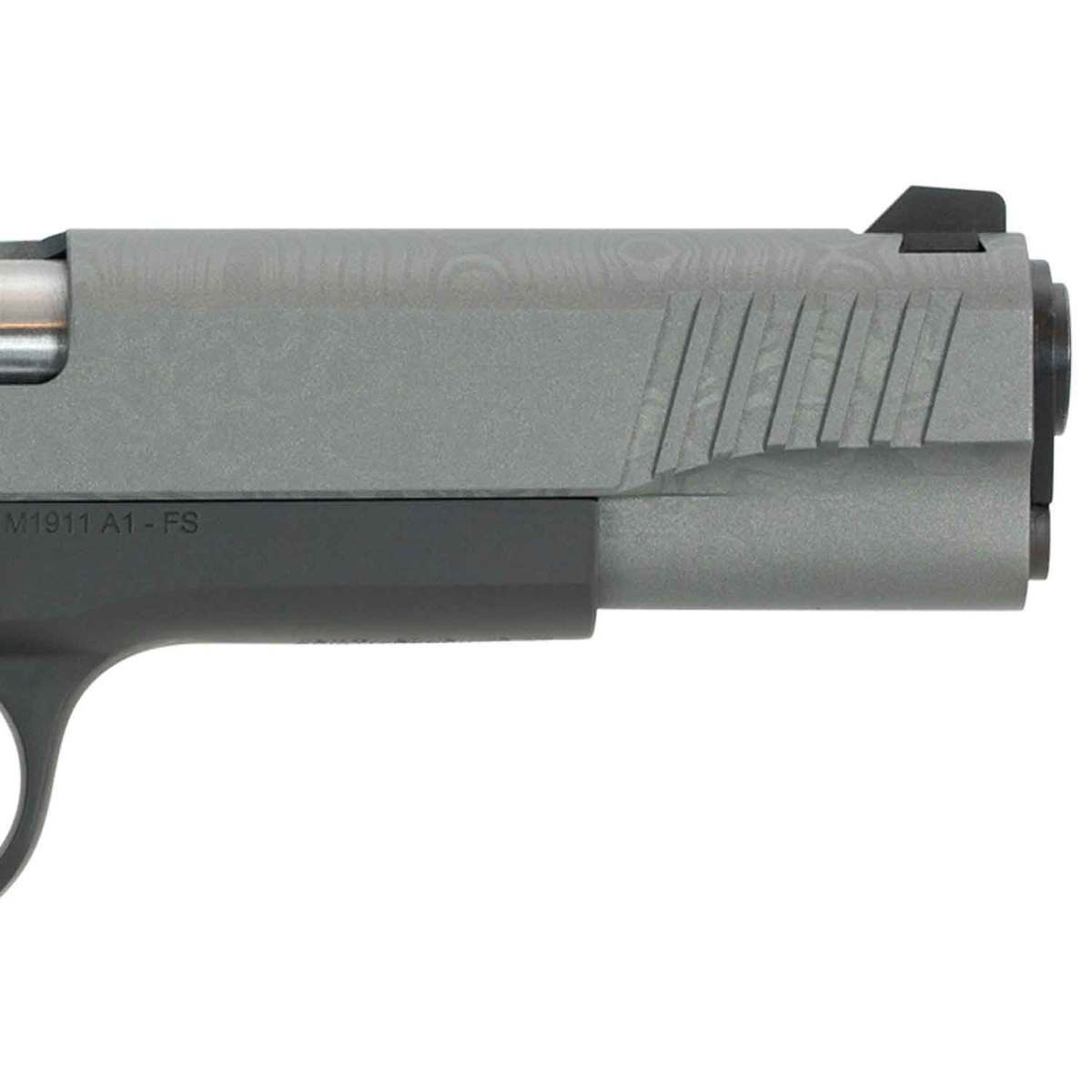 Citadel 1911 A1 Madagascar Damascus Wood Grip 45 Auto (ACP) 5in Cerakote Pistol - 8+1 Rounds Citadel 1911 A1 Madagascar Damascus Wood Grip 45 Auto (ACP) 5in Cerakote Pistol - 8+1 Rounds