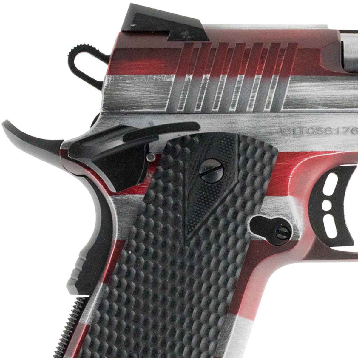 Citadel 1911-AI USA 45 Auto (ACP) 5in American Flag Cerakote Pistol - 8+1 Rounds - Camo Citadel 1911-AI USA 45 Auto (ACP) 5in American Flag Cerakote Pistol - 8+1 Rounds - Camo