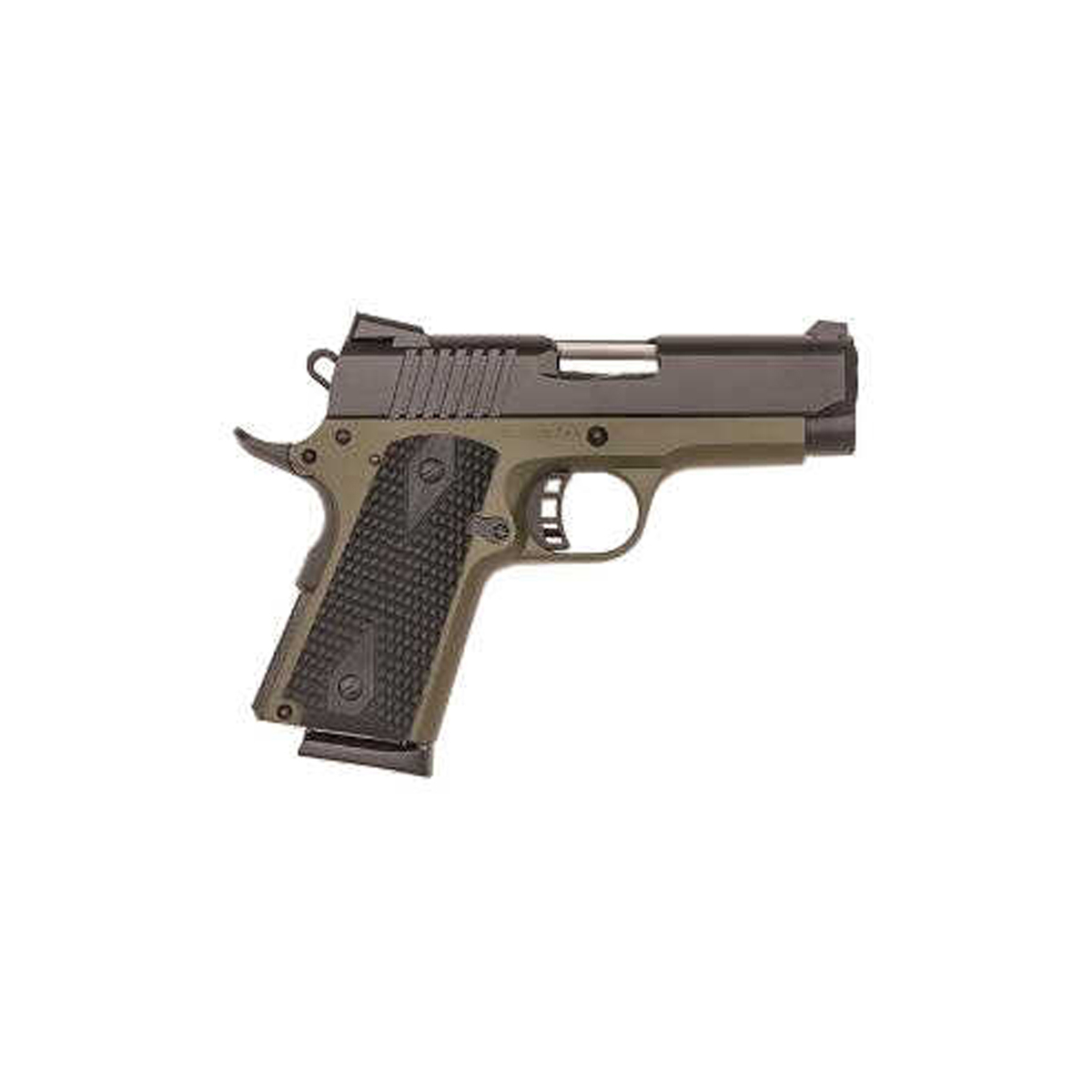 Citadel 1911 Compact 45 Auto (ACP) 3.5in OD Green Handgun - 7+1 Rounds Citadel 1911 Compact 45 Auto (ACP) 3.5in OD Green Handgun - 7+1 Rounds