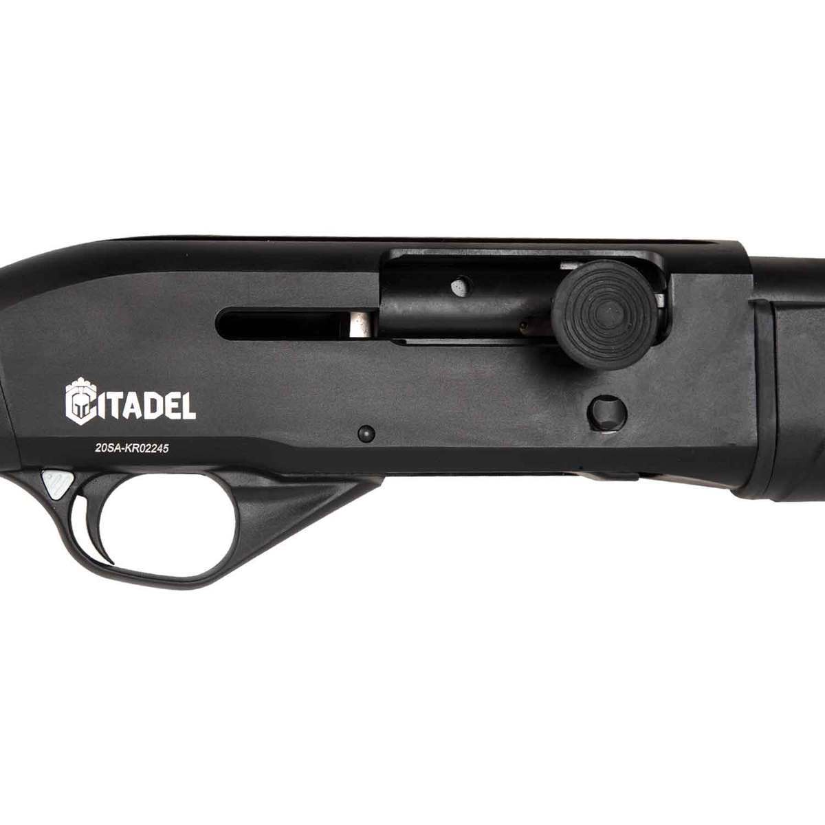 Citadel Boss Hog Black 12 Gauge 3in Semi Automatic Shotgun - 20in - Black Citadel Boss Hog Black 12 Gauge 3in Semi Automatic Shotgun - 20in - Black