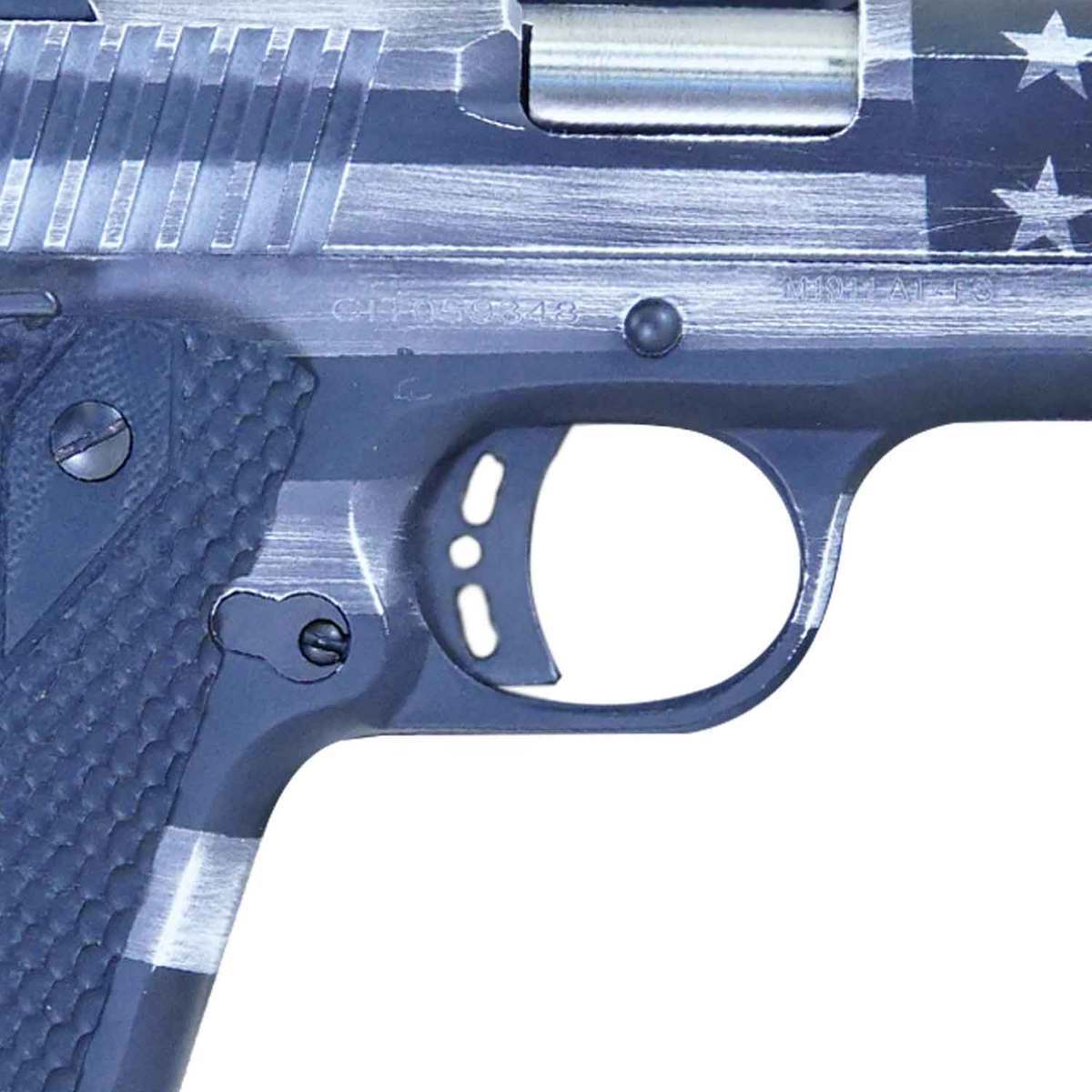 Citadel M-1911 American Flag Ammo Can Combo 45 Auto (ACP) 5in Battleworn Gray Pistol - 8+1 Rounds Citadel M-1911 American Flag Ammo Can Combo 45 Auto (ACP) 5in Battleworn Gray Pistol - 8+1 Rounds