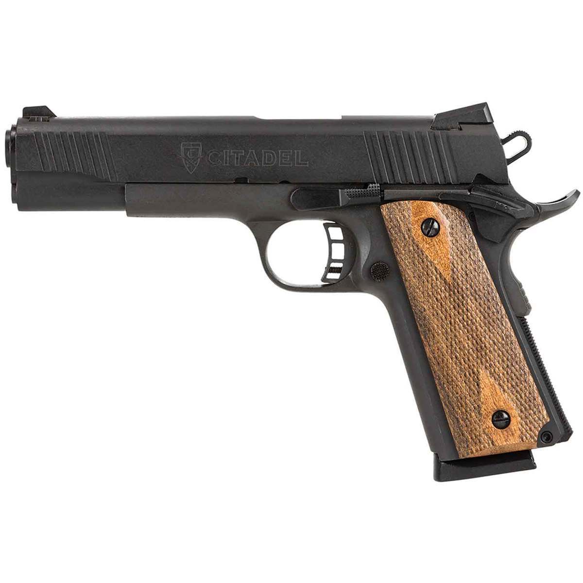 Citadel M-1911 Government 45 Auto (ACP) 5in Black Pistol - 8+1 Rounds - Black Citadel M-1911 Government 45 Auto (ACP) 5in Black Pistol - 8+1 Rounds - Black