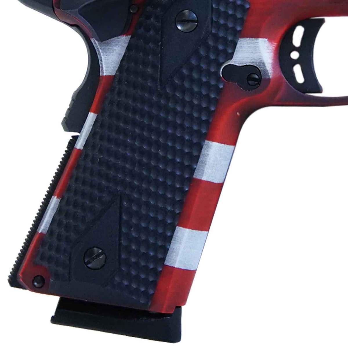 Citadel M-1911 With Ammo Can 45 Auto (ACP) 5in Red/White/Blue Pistol - 8+1 Rounds Citadel M-1911 With Ammo Can 45 Auto (ACP) 5in Red/White/Blue Pistol - 8+1 Rounds