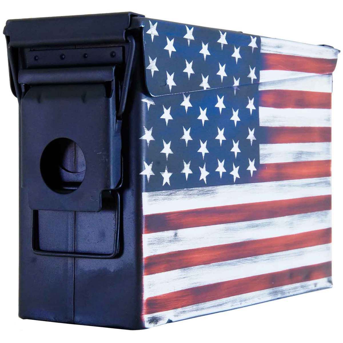 Citadel M-1911 With Ammo Can 45 Auto (ACP) 5in Red/White/Blue Pistol - 8+1 Rounds Citadel M-1911 With Ammo Can 45 Auto (ACP) 5in Red/White/Blue Pistol - 8+1 Rounds