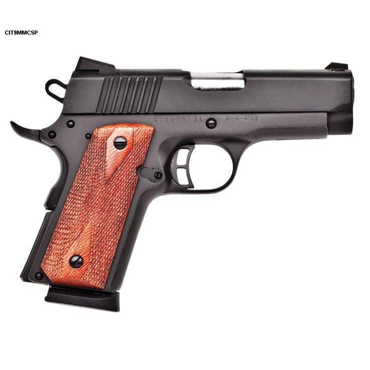 Citadel M-1911 Officer 45 Auto (ACP) 3.5in Black Pistol - 7+1 Rounds Citadel M-1911 Officer 45 Auto (ACP) 3.5in Black Pistol - 7+1 Rounds