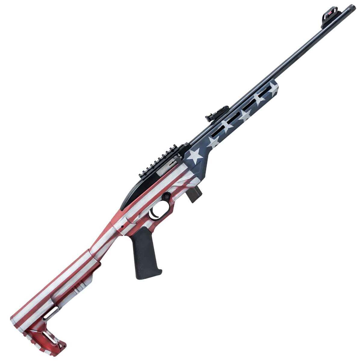 Citadel Trackr 22 Long Rifle 18in Blued Semi Automatic Modern Sporting Rifle - 10+1 Rounds - Camo Citadel Trackr 22 Long Rifle 18in Blued Semi Automatic Modern Sporting Rifle - 10+1 Rounds - Camo