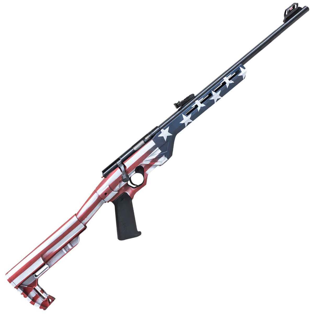 Citadel Trackr Blued Bolt Action Rifle - 22 Long Rifle - 18in - Camo Citadel Trackr Blued Bolt Action Rifle - 22 Long Rifle - 18in - Camo