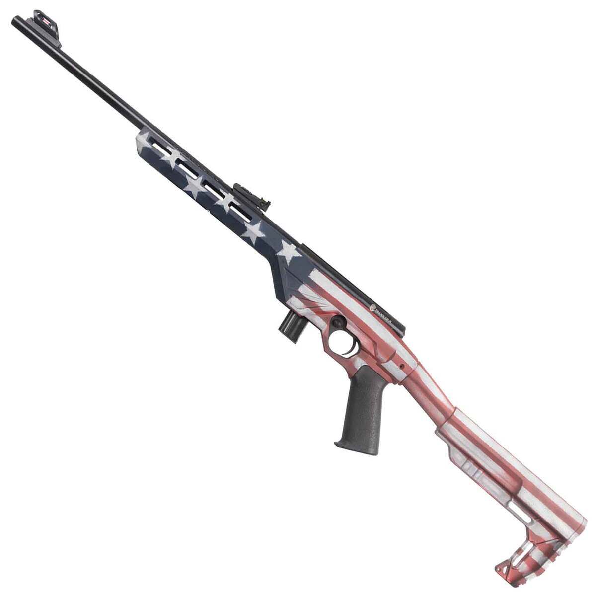 Citadel Trackr Blued Bolt Action Rifle - 22 Long Rifle - 18in - Camo Citadel Trackr Blued Bolt Action Rifle - 22 Long Rifle - 18in - Camo