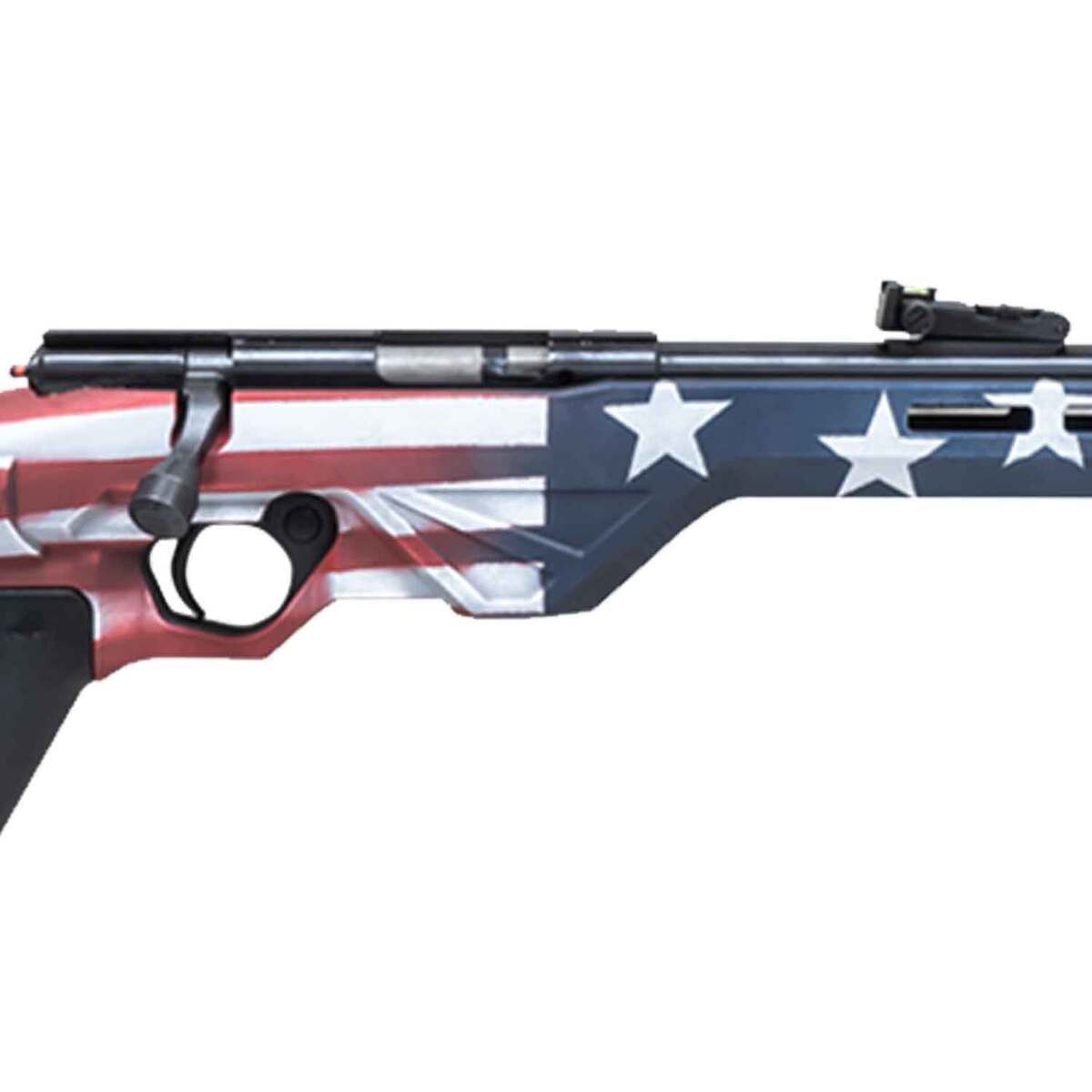 Citadel Trackr Blued Bolt Action Rifle - 22 Long Rifle - 18in - Camo Citadel Trackr Blued Bolt Action Rifle - 22 Long Rifle - 18in - Camo