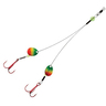 Clam Bigtooth Ice Fishing Rig - Fire Tiger Holo, - Fire Tiger Holo 2