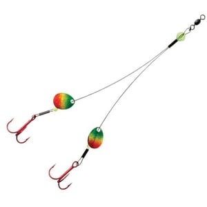 Clam Bigtooth Ice Fishing Rig - Gold Holo,