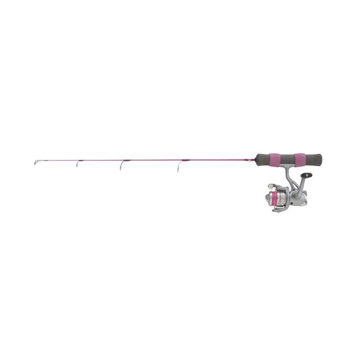 Clam Dave Genz Lady Ice Buster Series Ice Fishing Combo - 24in, Medium - Pink Clam Dave Genz Lady Ice Buster Series Ice Fishing Combo - 24in, Medium - Pink