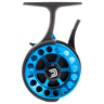 Clam Gravity Elite Hybrid Ice Fishing Reel - Left Retrieve - Blue/Black